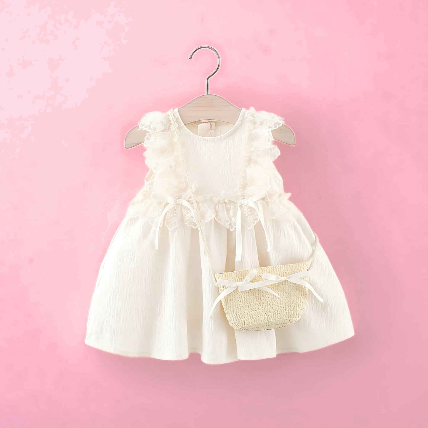 Lace Girls Calm Dress with matching sling bag for toddlers – Ju Ju Jam

