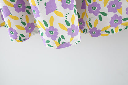 Lavender sleeveless dress with bow and stylish hat – Ju Ju Jam outfit

