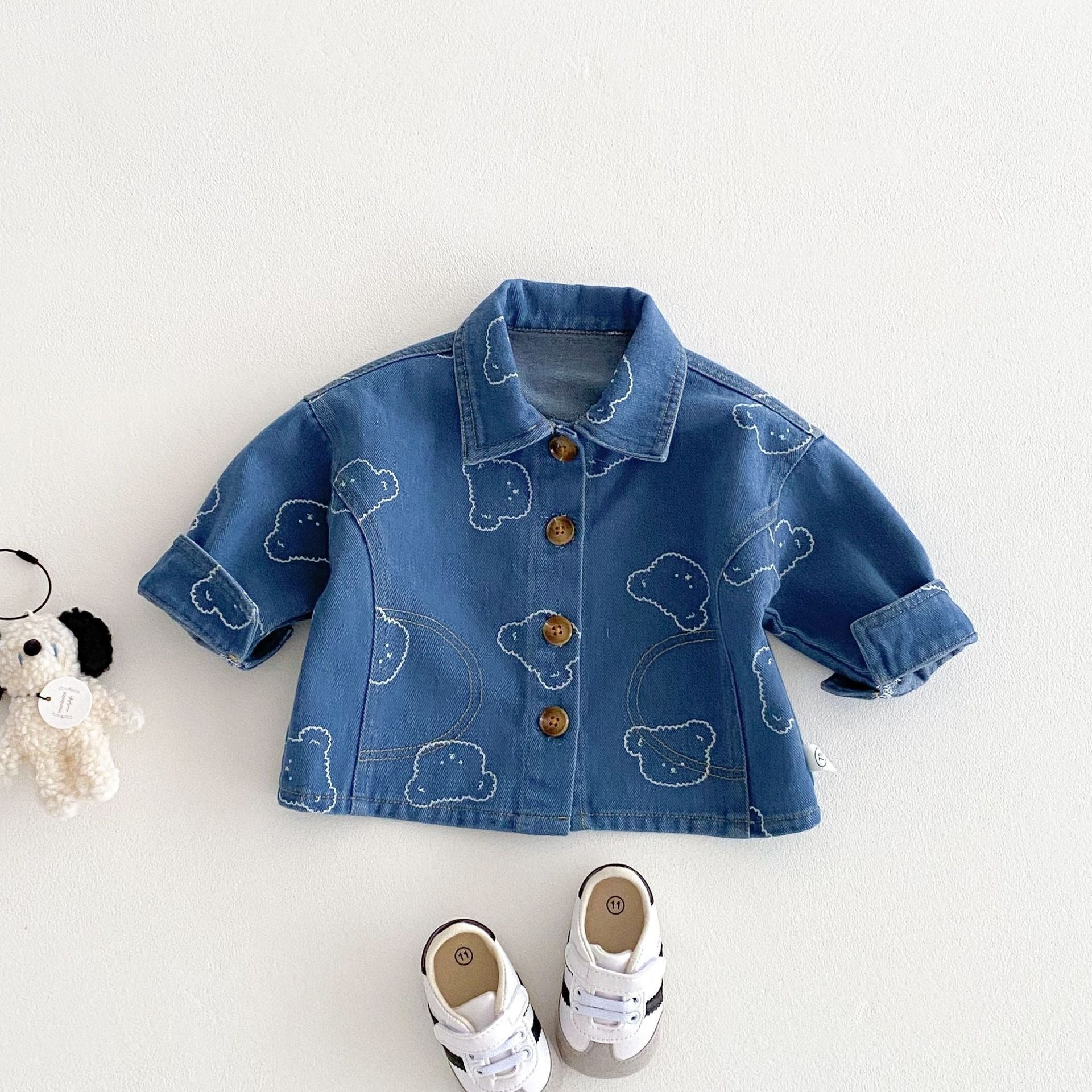 Ju Ju Jam stylish denim outfit set for little boys – perfect for parties

