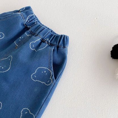 Ju Ju Jam denim partywear set for toddlers and young boys

