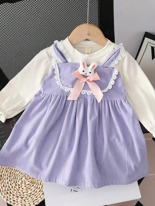 Little Bunny girls elegant dress by Ju Ju Jam