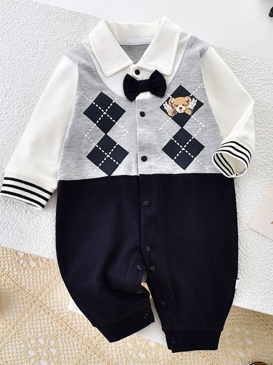 Little London Look Jumpsuit for baby girls by Ju Ju Jam