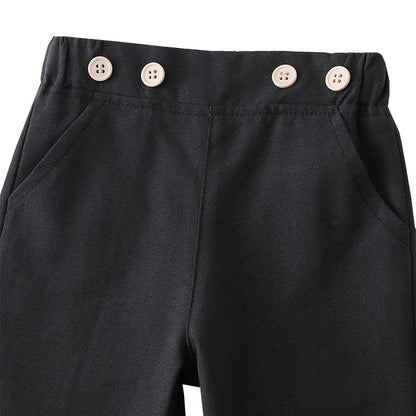 Ju Ju Jam Little Man themed baby romper with suspenders and hat

