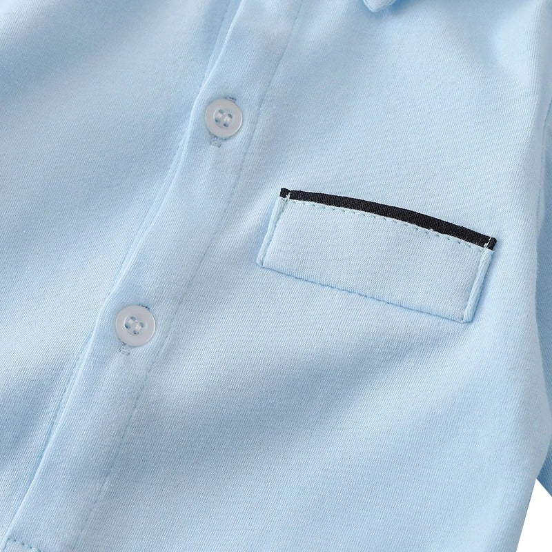 Adorable baby boy outfit set with suspenders and cap – Ju Ju Jam

