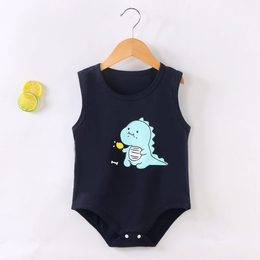 Baby in Little Roary Romper by Ju Ju Jam – adorable lion-themed outfit

