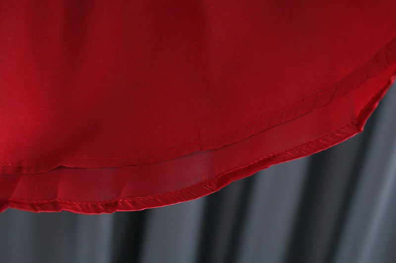 Side profile of baby wearing Melody Bow Party Dress – classy and cute dress by Ju Ju Jam

