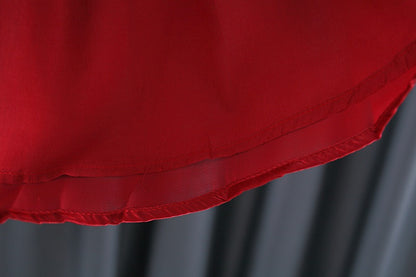 Side profile of baby wearing Melody Bow Party Dress – classy and cute dress by Ju Ju Jam

