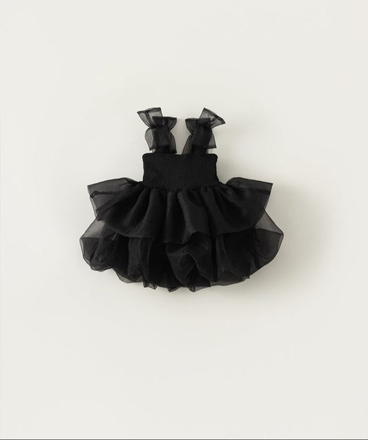 Midnight Magic Girls Princess Dress by Ju Ju Jam – Elegant dark-colored princess dress for baby girls, featuring starry and magical design. Perfect for birthday parties, festive events, and special occasions. Soft, comfortable fabric for toddlers and young girls.