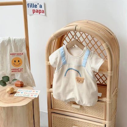 Ju Ju Jam Mini Sunshine romper – bright and cheerful babywear for little boys.

