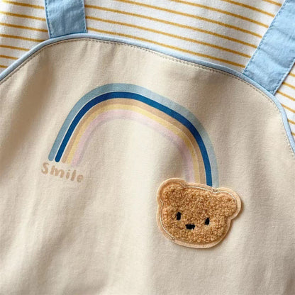 Ju Ju Jam baby romper – Mini Sunshine themed outfit for boys with bright, playful style.

