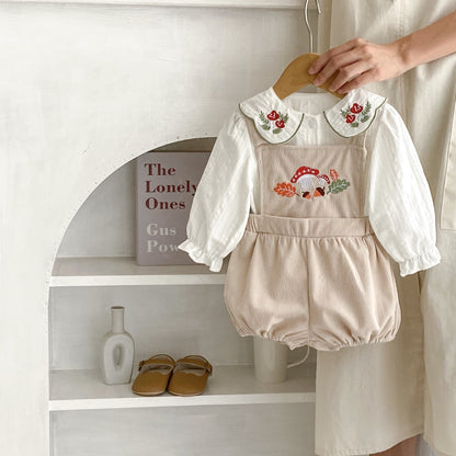 Daisy Dream Baby Girls Two Piece Suspender Set