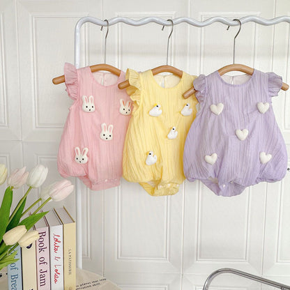 Little Frill Love Baby Girls Romper