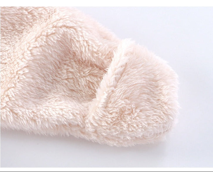 Tiny Puff Baby Boys and Girls Hoodie Romper