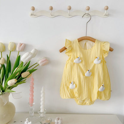 Little Frill Love Baby Girls Romper