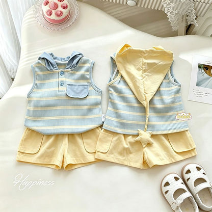 Noah Sunny Days Hooded Boys Two Piece Co-Ord Set