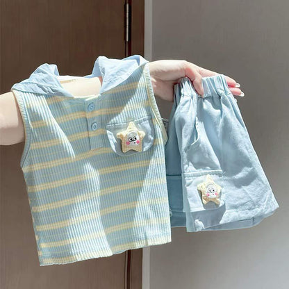 Noah Sunny Days Hooded Boys Two Piece Co-Ord Set