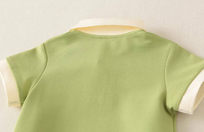 Jim Tiny Heart Baby Boys Romper