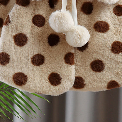 Polka Dot Baby Girls Cozy Coat