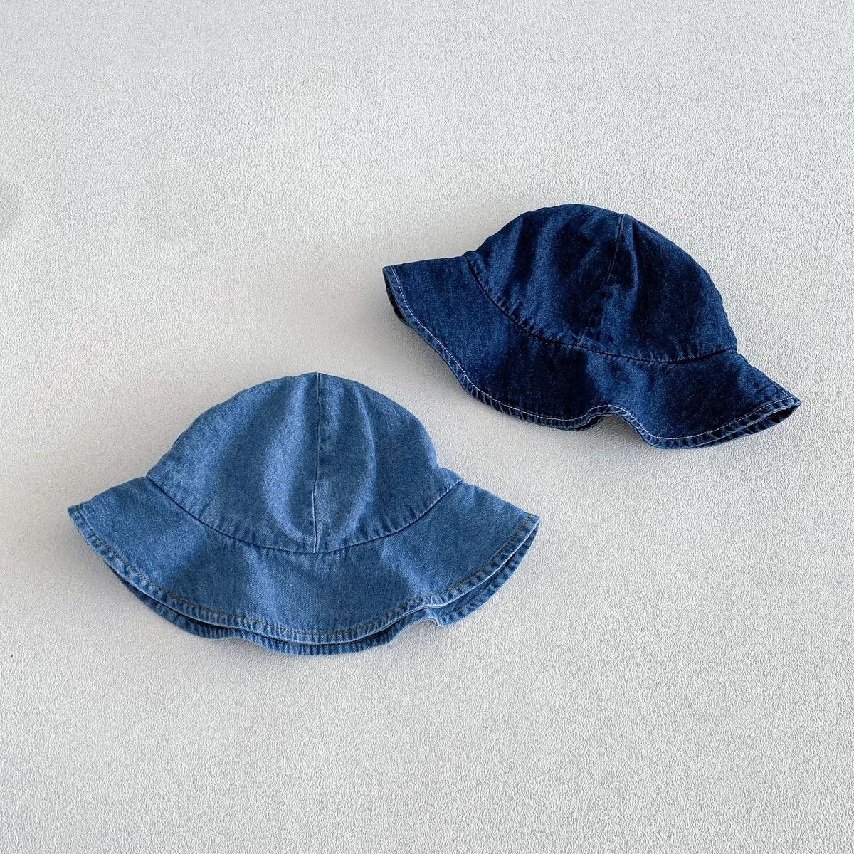 Picnic Perfect Unisex Baby Boys Girls Denim Set with Hat