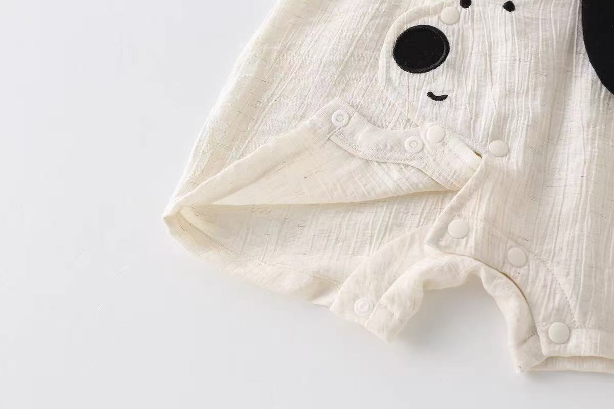Happy Pup Baby Boys Girls Unisex Romper
