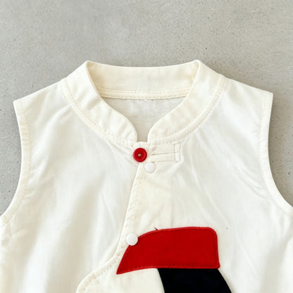 Happy Pup Baby Boys Girls Unisex Romper