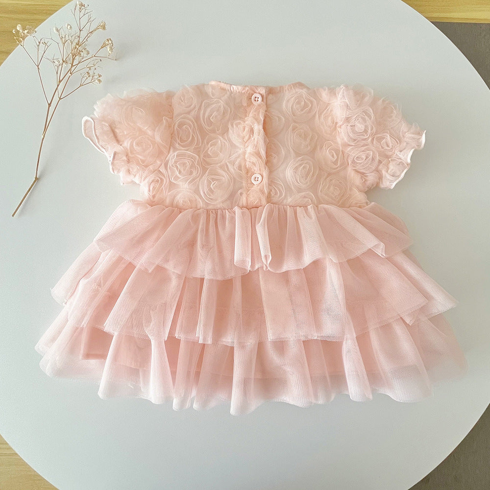 Ella Bow Delight Baby Girls Party Dress