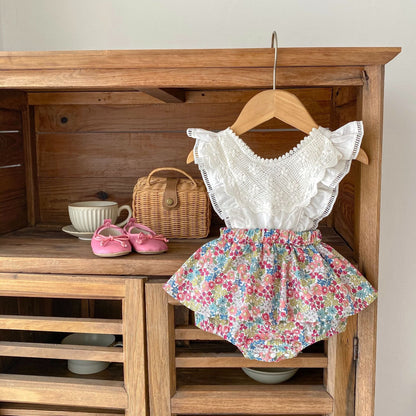 Ruby Posh Baby Girls Romper Dress
