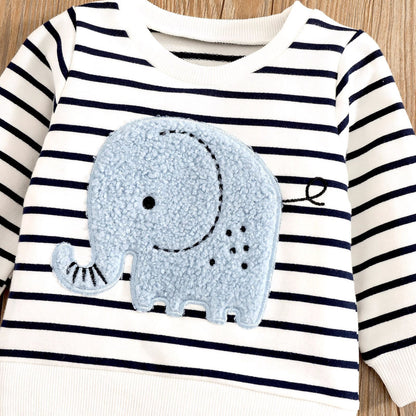 Lil Elephant Boys Tshirt and Denim Set