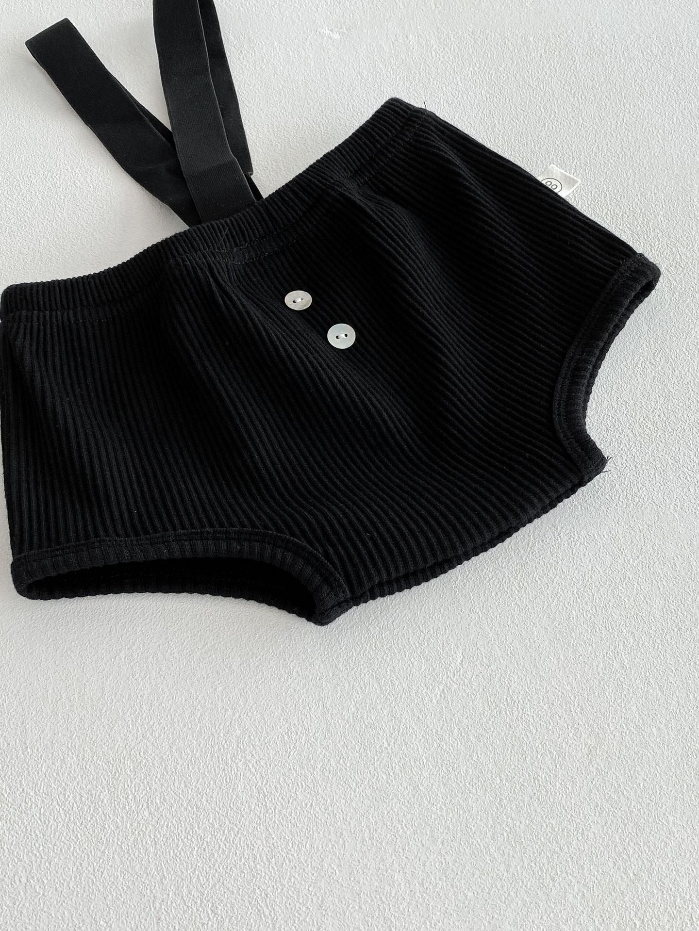 Ju Ju Jam baby boys suspender romper – vintage-inspired formalwear set for special moments.

