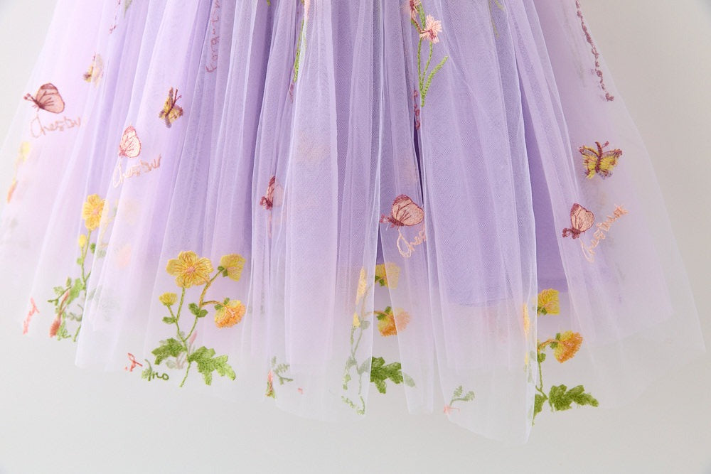 Stylish baby girl dress with flutter sleeve detailing – Ju Ju Jam

