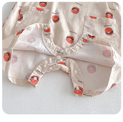 Nyla Tiny Treats Baby Girls Two Piece Jumpsuit Set