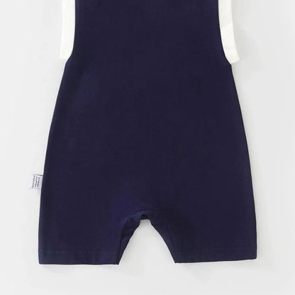 Ju Ju Jam lightweight baby romper – Oliver Breeze design for cool and comfy wear.

