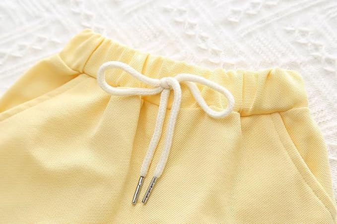 Ju Ju Jam pastel baby girl co-ord set with three-dimensional flower embellishments, including a pastel top and matching pants for a cute and coordinated look.