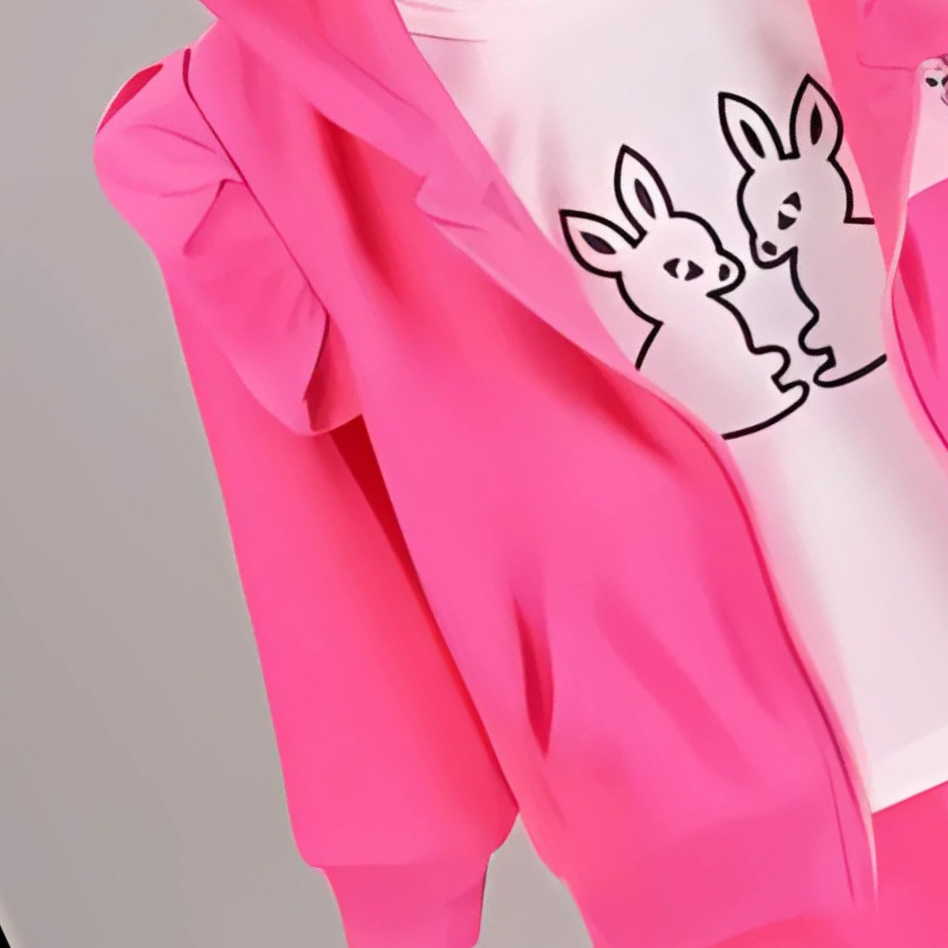 Ju Ju Jam girls pink set with hoodie – perfect for casual wear or play

