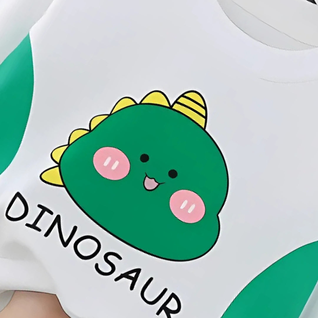 Ju Ju Jam toddler boys sweatsuit – Playful Dino design with sweatshirt and joggers

