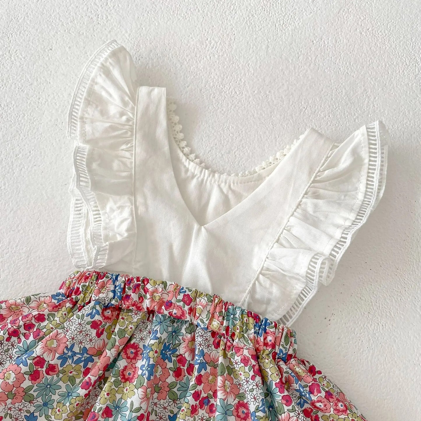 Ruby Posh baby outfit combining romper and dress – Ju Ju Jam

