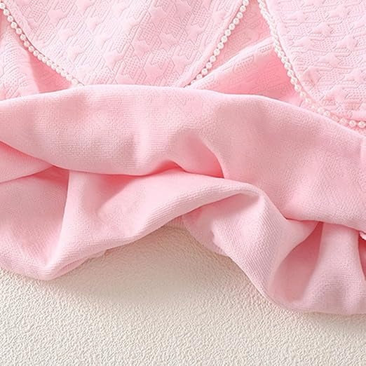 Chic girls top with decorative ruffle neckline – Ju Ju Jam

