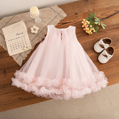 Fairytale Tulle Baby Girls Princess Dress by Ju Ju Jam – Beautiful tulle princess dress for baby girls, ideal as a gift for birthdays, baby showers, and special celebrations. Soft and breathable fabric for comfortable wear.