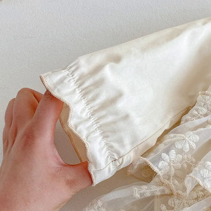 Creama Baby Girls Tulle Romper Dress with Headband