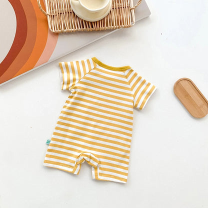 Little Baby Boys and Girls Bright Romper