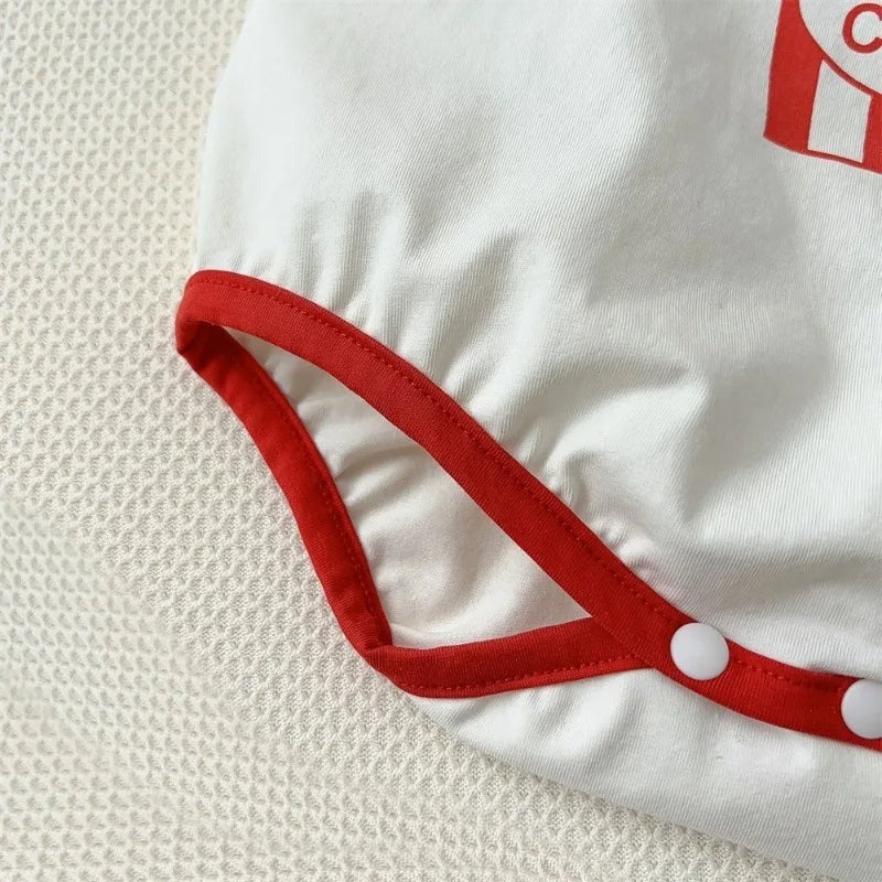 Popcorn 3D Baby Boys and Girls Romper