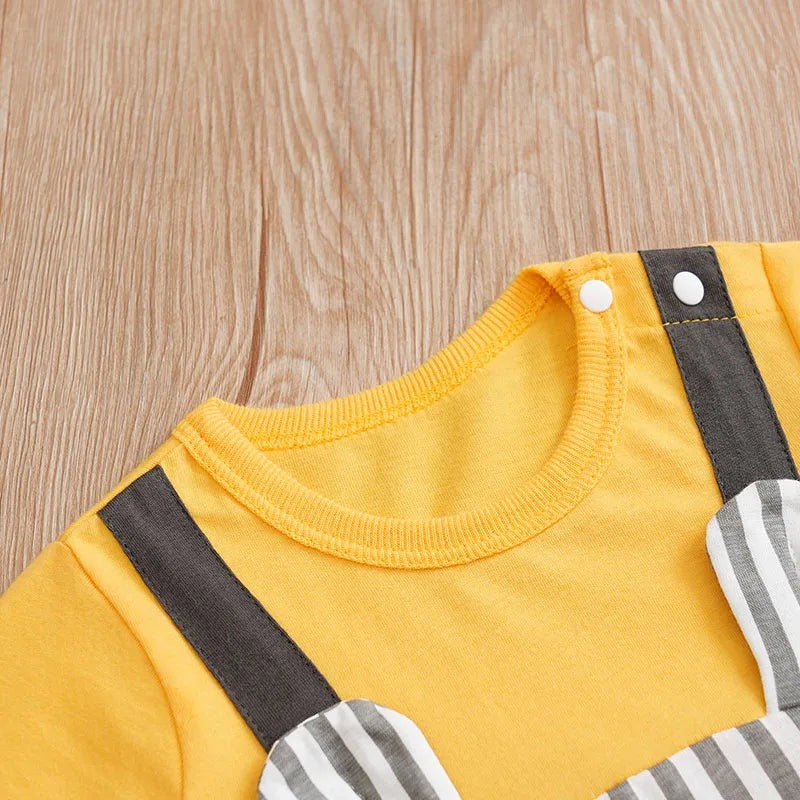 Baby Meow Moon Romper for babies by Ju Ju Jam
