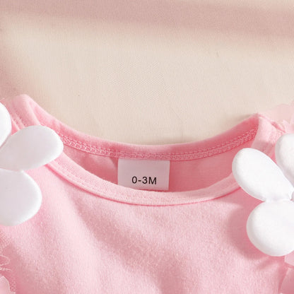 Mystical Butterfly Dreams Baby Girls Dress with Headband