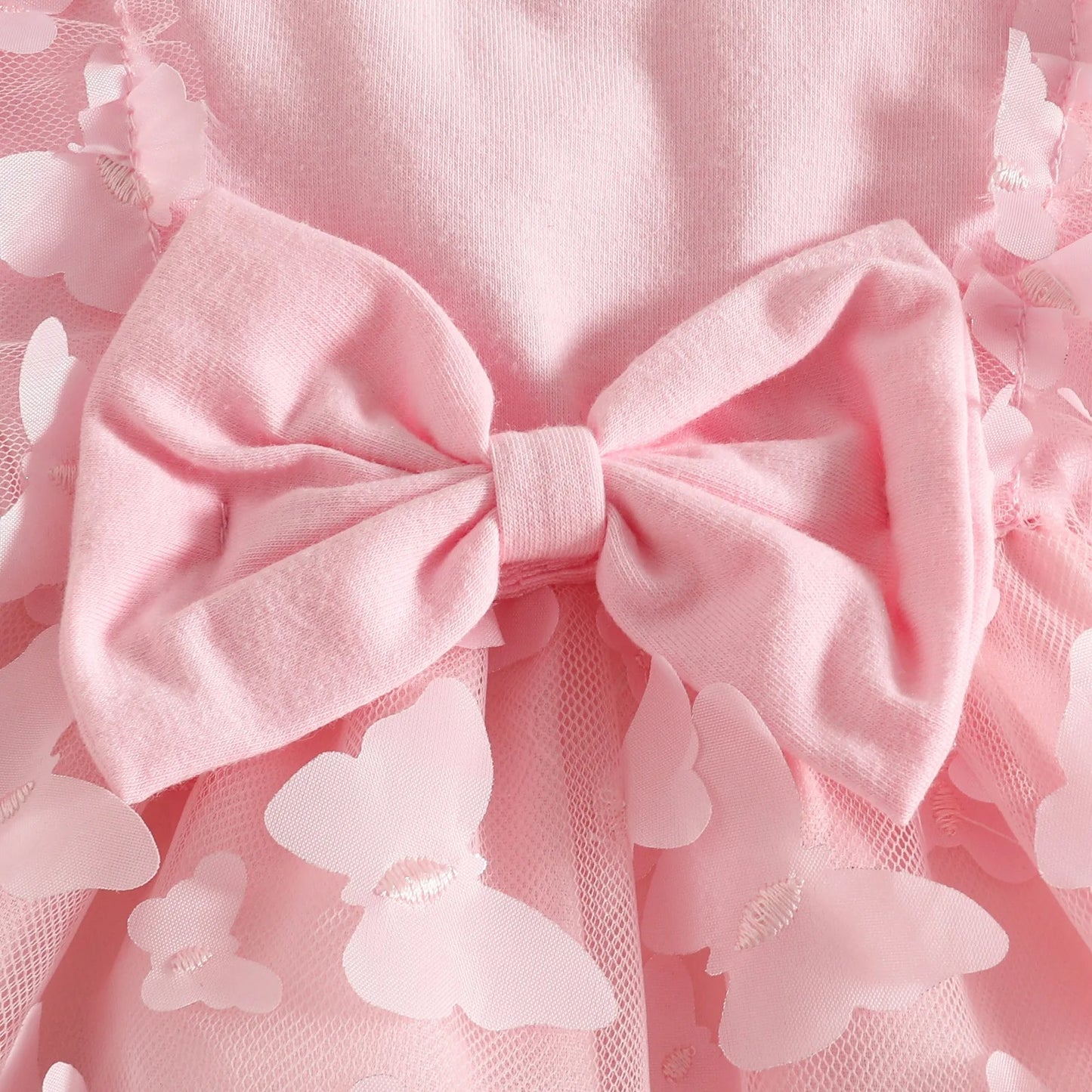 Mystical Butterfly Dreams Baby Girls Dress with Headband