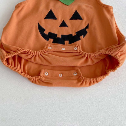 Pumpkin Plum Baby Boys and Girls Romper with Hat