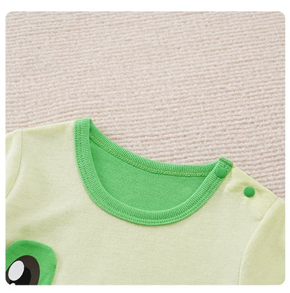 Charming Frog Baby Boys and Girls Romper