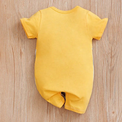 Baby Meow Moon Romper for babies by Ju Ju Jam
