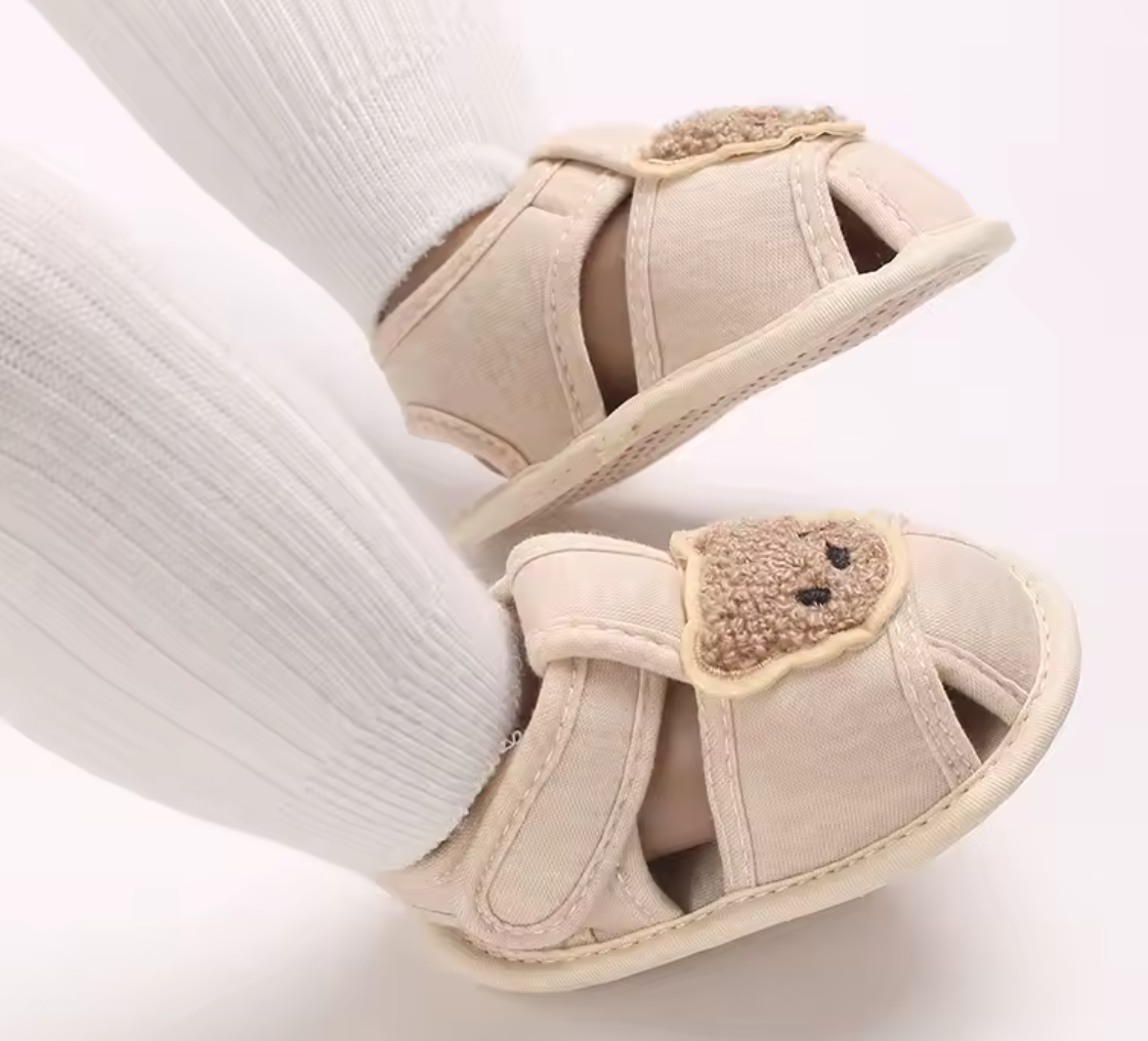 Owen Teddy Baby Walker Soft Shoes