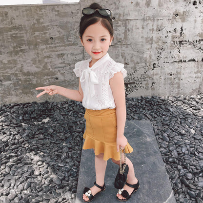 Girls dressy two-piece set – Ju Ju Jam elegant semi-formal outfit for occasions

