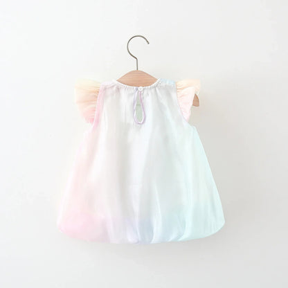 Elegant girls dress with shaded 3D heart embellishments – Ju Ju Jam

